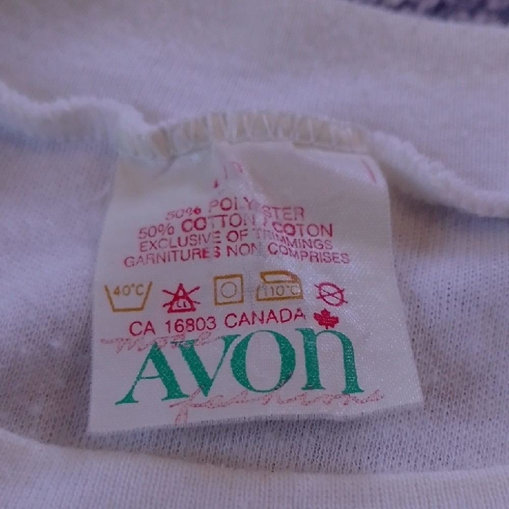 Vintage 90s AVON Swimming COLOURFUL FISH SINGLE STITCH T-SHIRT - Picture 2 of 10